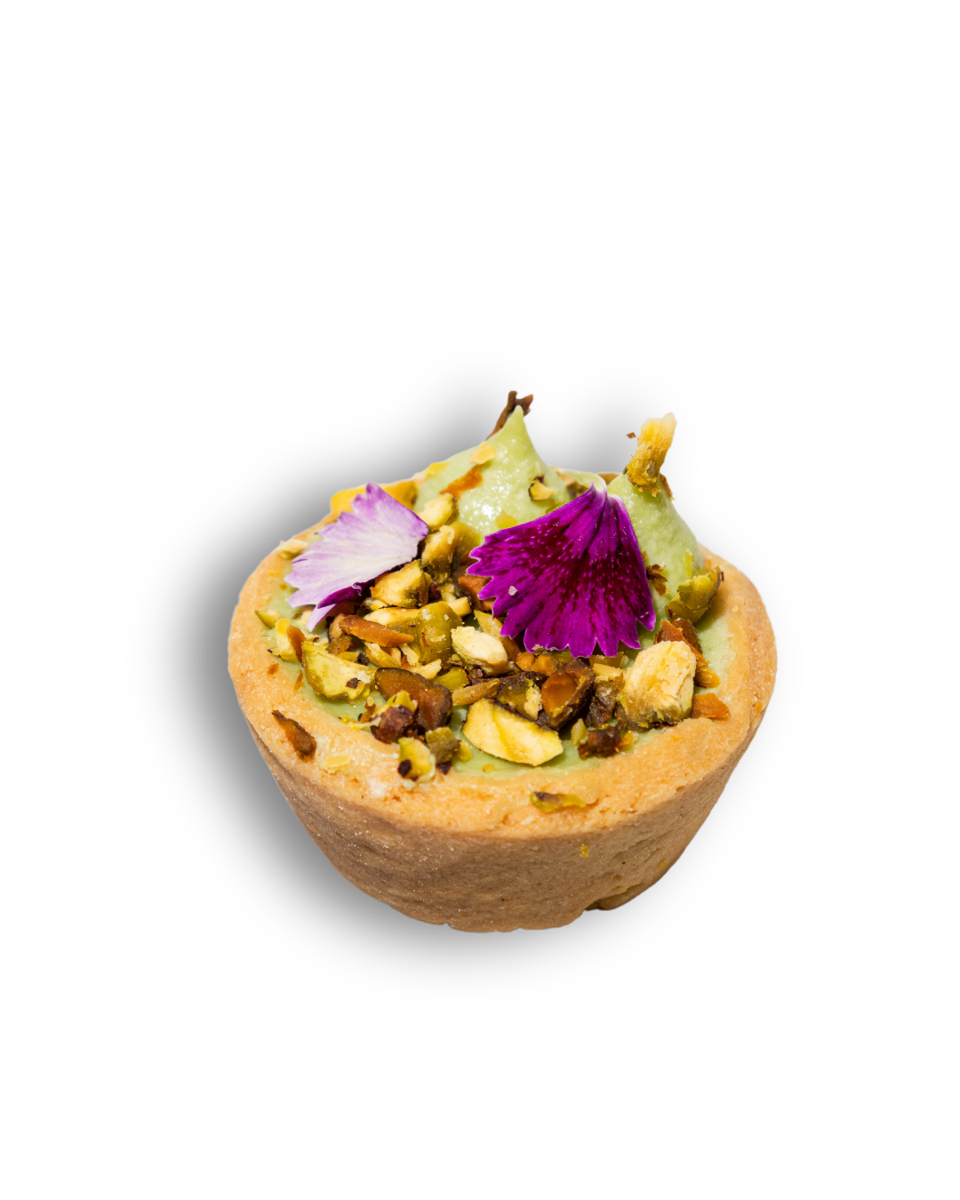 mini pie de pistacho
