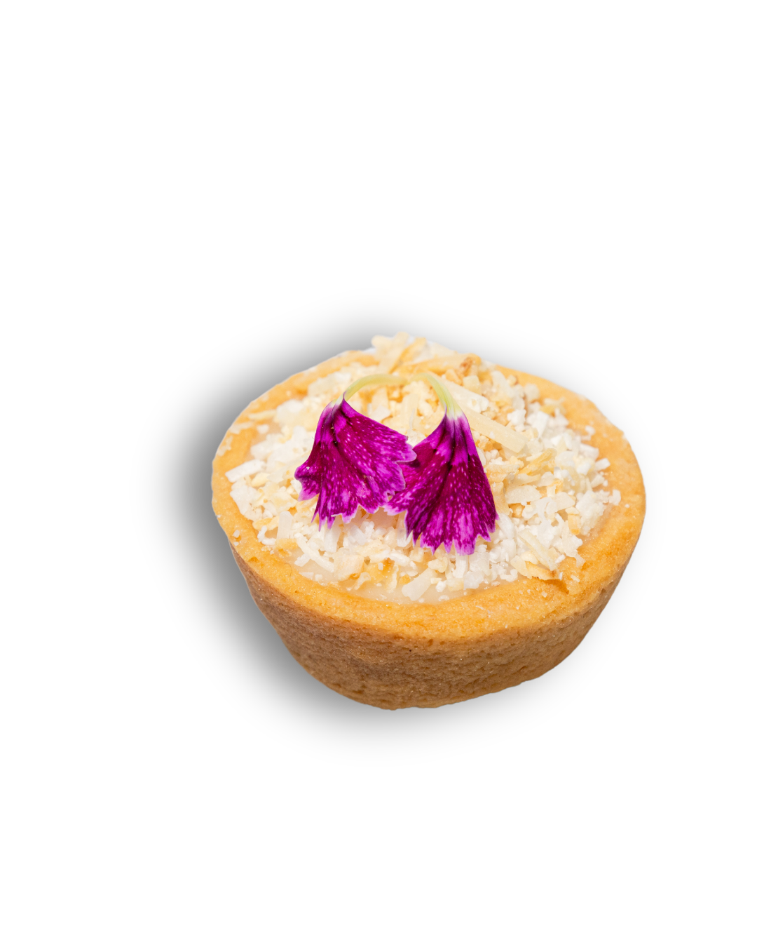 mini pie de crema de coco
