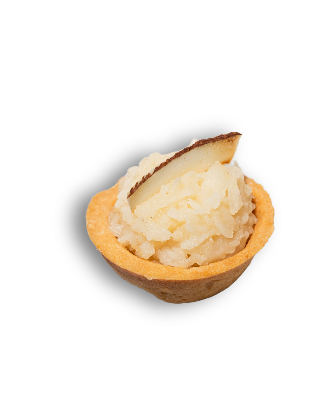 mini pie de coco