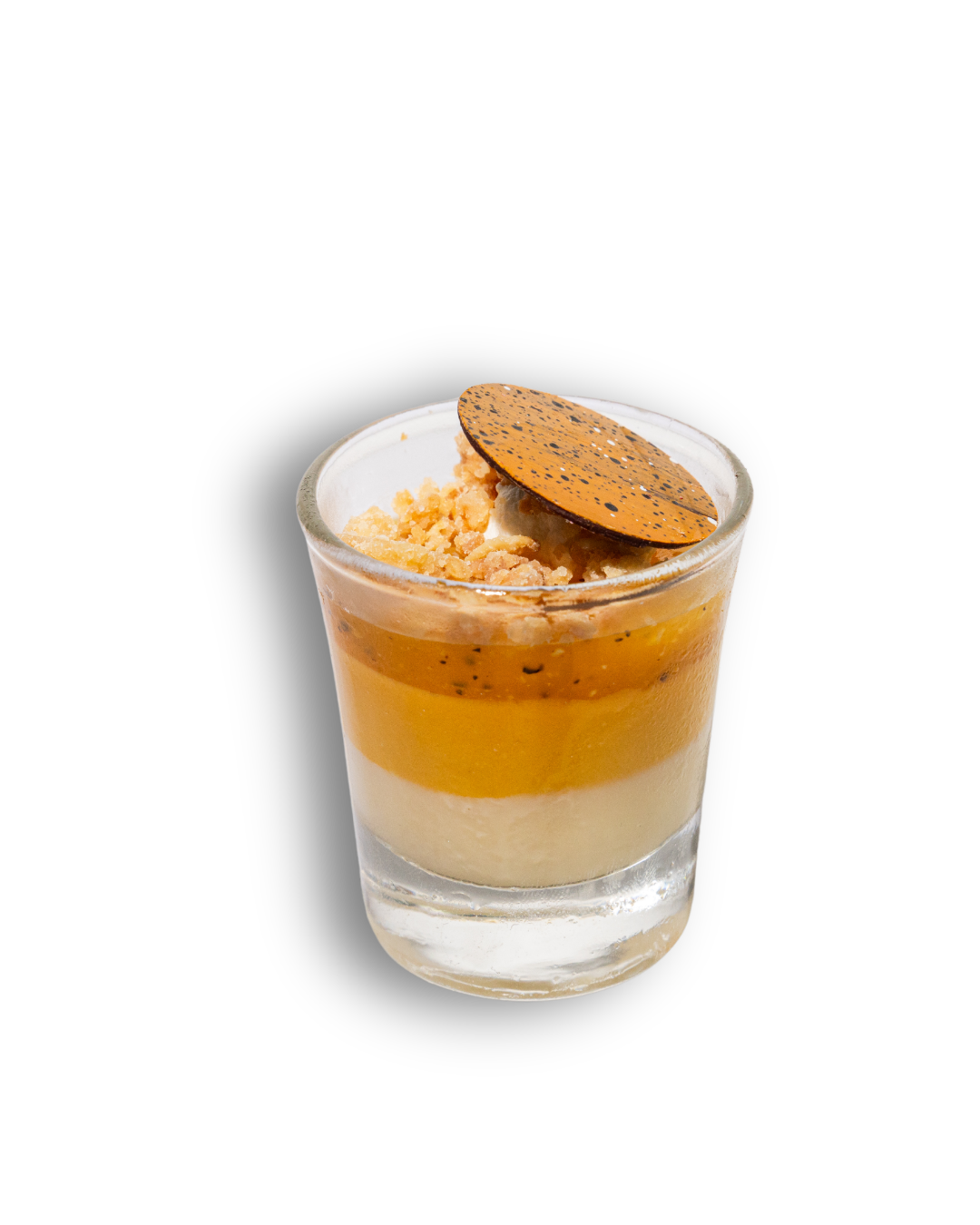 crema de coco con maracuyá